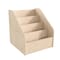 Flash Furniture Bright Beginnings Commercial Grade Modular Wooden Classroom 4 Tier Book Display Shelf, Natural MK-KE24305-GG - alternate 1